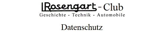 Datenschutz