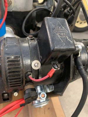 Lichtmaschine mit altem Regler